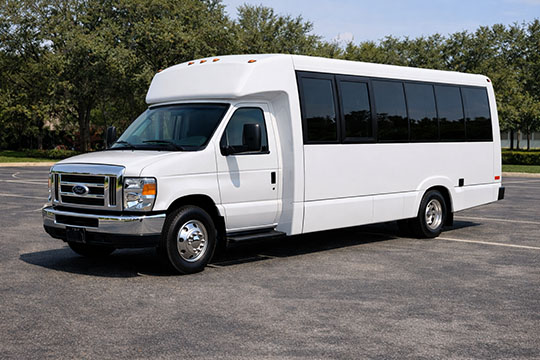 18-passenger minibus available for charter in New Orleans, LA
