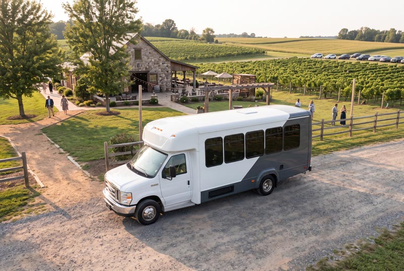 Wedding Shuttle Bus Services in New Orleans, LA